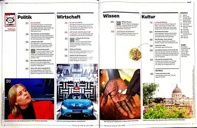 Focus Inhaltsverzeichnis