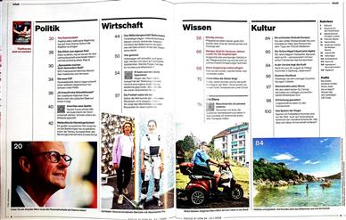 Focus Inhaltsverzeichnis