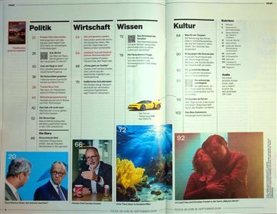 Focus Inhaltsverzeichnis