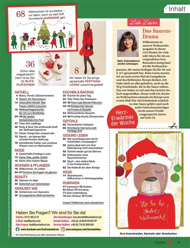 Lisa Inhaltsverzeichnis