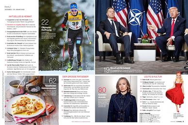 SUPERillu Inhaltsverzeichnis