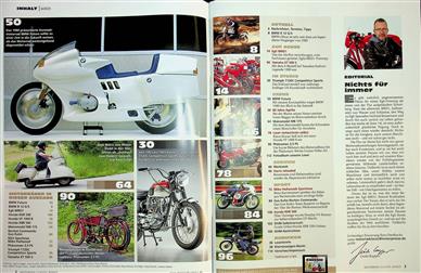 Motorrad Classic Inhaltsverzeichnis
