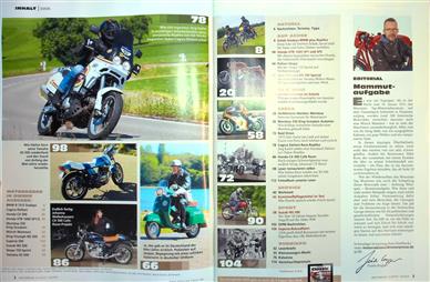 Motorrad Classic Inhaltsverzeichnis