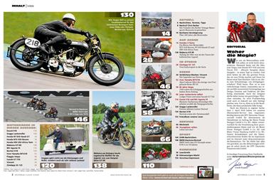 Motorrad Classic Inhaltsverzeichnis
