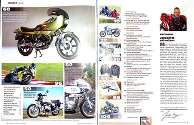Motorrad Classic Inhaltsverzeichnis