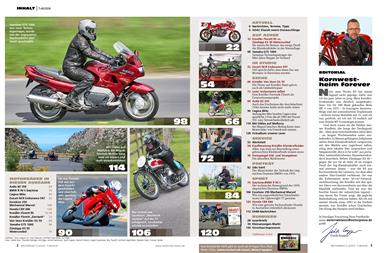 Motorrad Classic Inhaltsverzeichnis