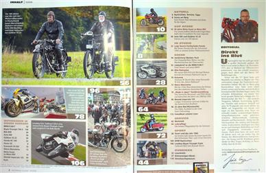 Motorrad Classic Inhaltsverzeichnis