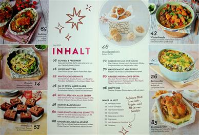 Rezepte mit Herz Inhaltsverzeichnis