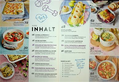 Rezepte mit Herz Inhaltsverzeichnis