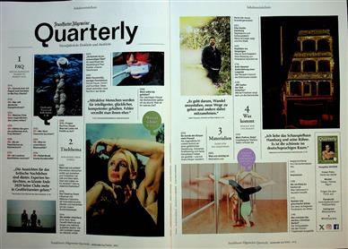 FAZ Quarterly Inhaltsverzeichnis