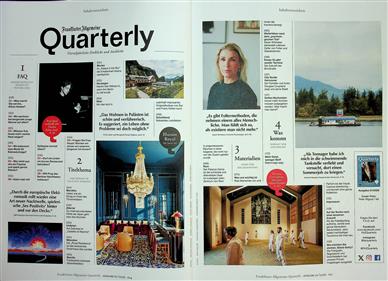FAZ Quarterly Inhaltsverzeichnis