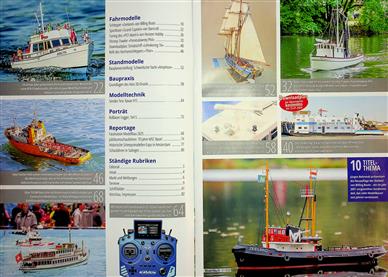 Modellwerft Inhaltsverzeichnis