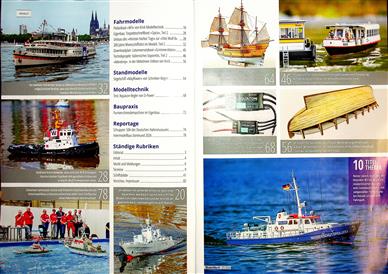 Modellwerft Inhaltsverzeichnis