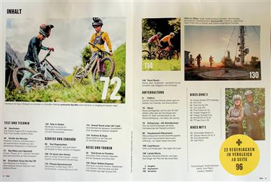 Bike Inhaltsverzeichnis