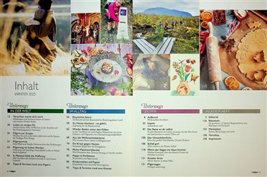 Der Pilger Inhaltsverzeichnis