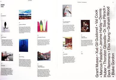 WAVES & WOODS Inhaltsverzeichnis