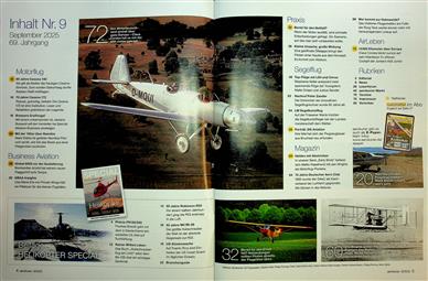 Aerokurier Inhaltsverzeichnis