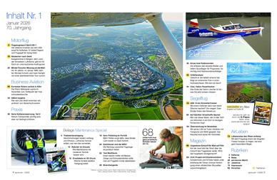 Aerokurier Inhaltsverzeichnis