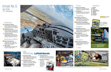 Aerokurier Inhaltsverzeichnis