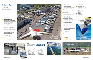 Aerokurier Inhaltsverzeichnis
