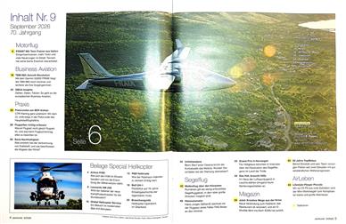 Aerokurier Inhaltsverzeichnis