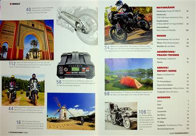 Tourenfahrer Inhaltsverzeichnis