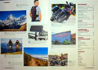 Tourenfahrer Inhaltsverzeichnis