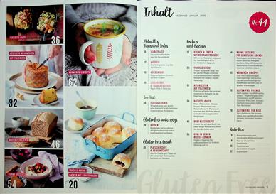 Gluten Free Inhaltsverzeichnis