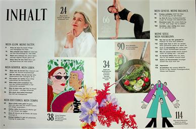 Brigitte EXTRA Menopause Inhaltsverzeichnis