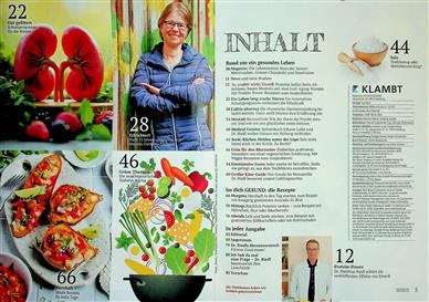 Iss dich gesund Inhaltsverzeichnis