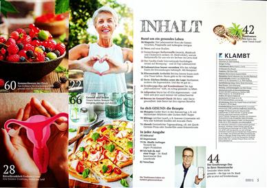 Iss dich gesund Inhaltsverzeichnis