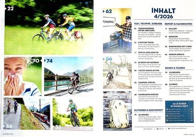 MyBike Inhaltsverzeichnis