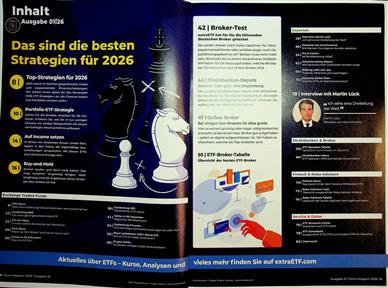 Extra Magazin Inhaltsverzeichnis