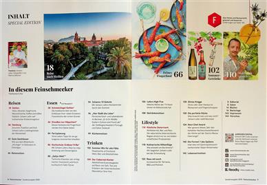 Feinschmecker Special Das Beste vom Besten 2025 Inhaltsverzeichnis