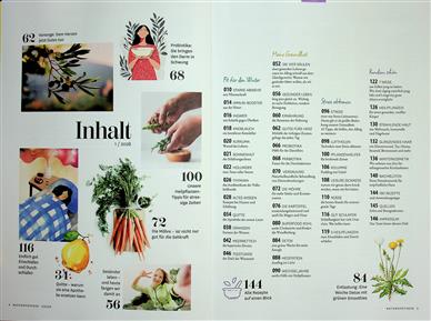 NaturApotheke Inhaltsverzeichnis