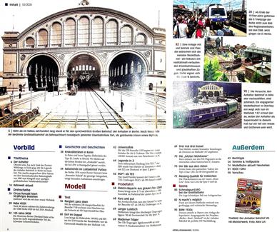 Modell Eisenbahner Inhaltsverzeichnis
