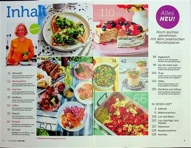 Essen & Trinken Low Carb Inhaltsverzeichnis