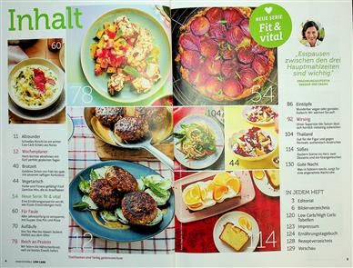 Essen & Trinken Low Carb Inhaltsverzeichnis