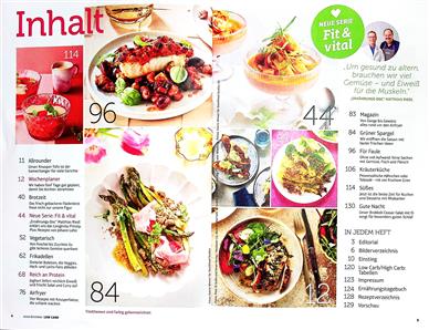 Essen & Trinken Low Carb Inhaltsverzeichnis