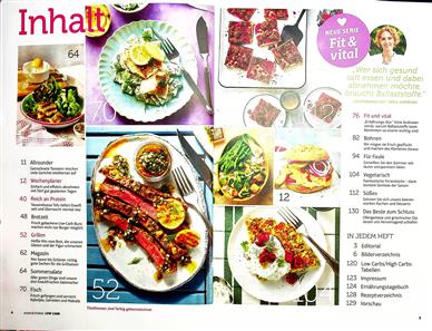 Essen & Trinken Low Carb Inhaltsverzeichnis
