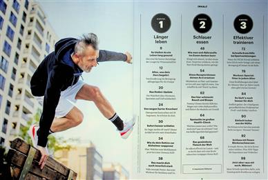 Men's Health Guide Länger gesund leben Inhaltsverzeichnis