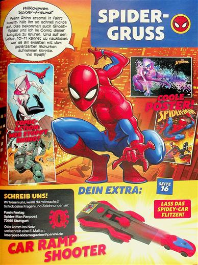 Spider-Man Inhaltsverzeichnis
