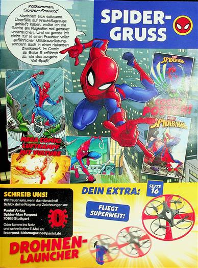 Spider-Man Inhaltsverzeichnis
