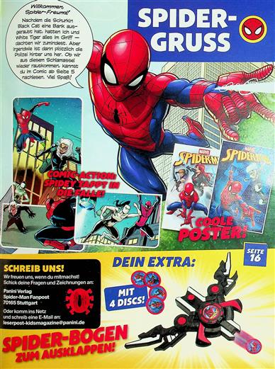 Spider-Man Inhaltsverzeichnis