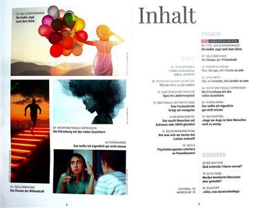 Spektrum Psychologie Inhaltsverzeichnis