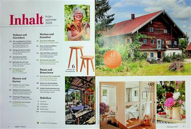 Landlust Zuhaus Inhaltsverzeichnis