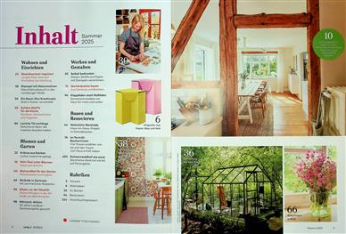 Landlust Zuhaus Inhaltsverzeichnis