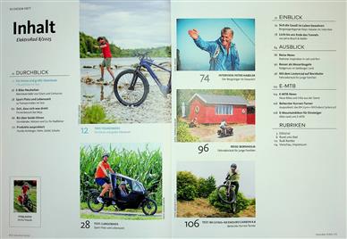 ElektroRad Inhaltsverzeichnis