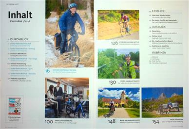 ElektroRad Inhaltsverzeichnis