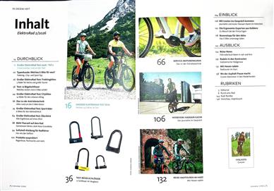 ElektroRad Inhaltsverzeichnis
